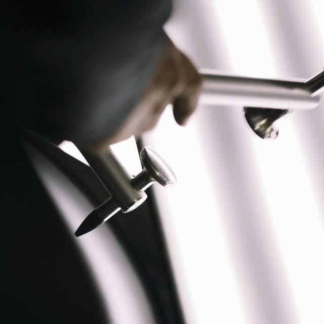 PDR tool close-up in the shop