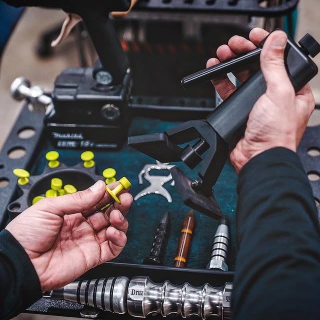 PDR tools and tabs laid out